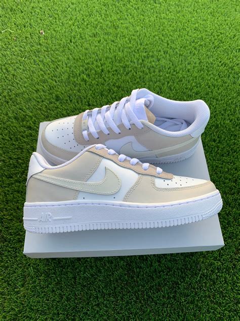 nike air force one beige